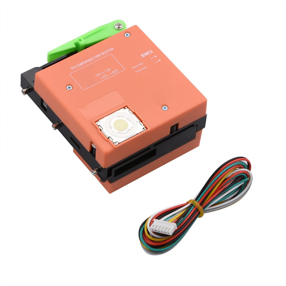 JY-800 CPU Comparable Coin Selector Arcade Token Acceptor For Mechanism Vender