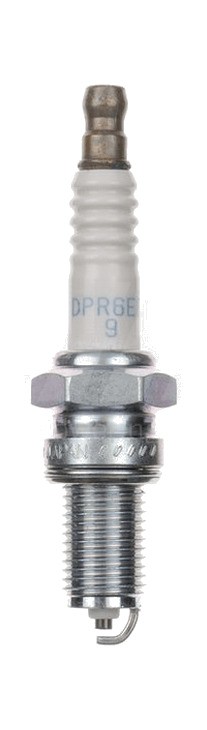 NGK DPR6EB-9 Solid Terminal Spark Plug - Improved Power and Reduced Pollution