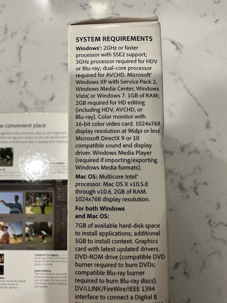 Adobe Photoshop Elements 9 & Adobe Premiere Elements 9 - Upgrade for PC, Mac