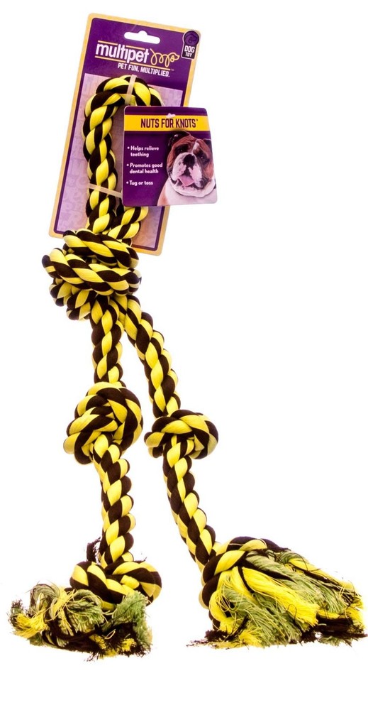MULTIPET Nuts For Knots Rope w/Danglers 15"