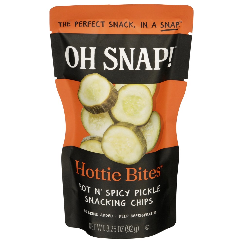 Spicy Pickle Chips Snack Slices