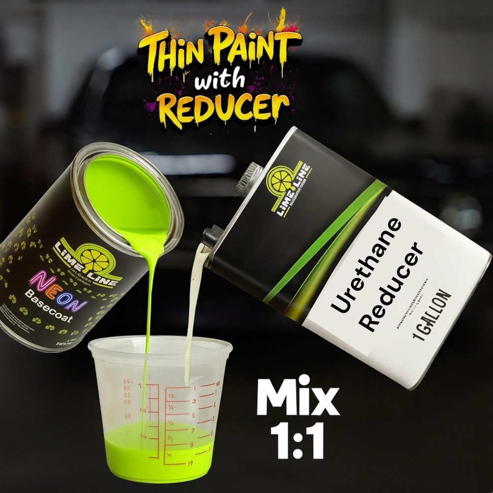LiME LiNE Midnight Blue Shadow Line Basecoat - Metallic Paint - 1 Quart
