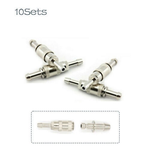 10Sets Metal NIBP Cuff Connector For Spring self-locking cuff connector