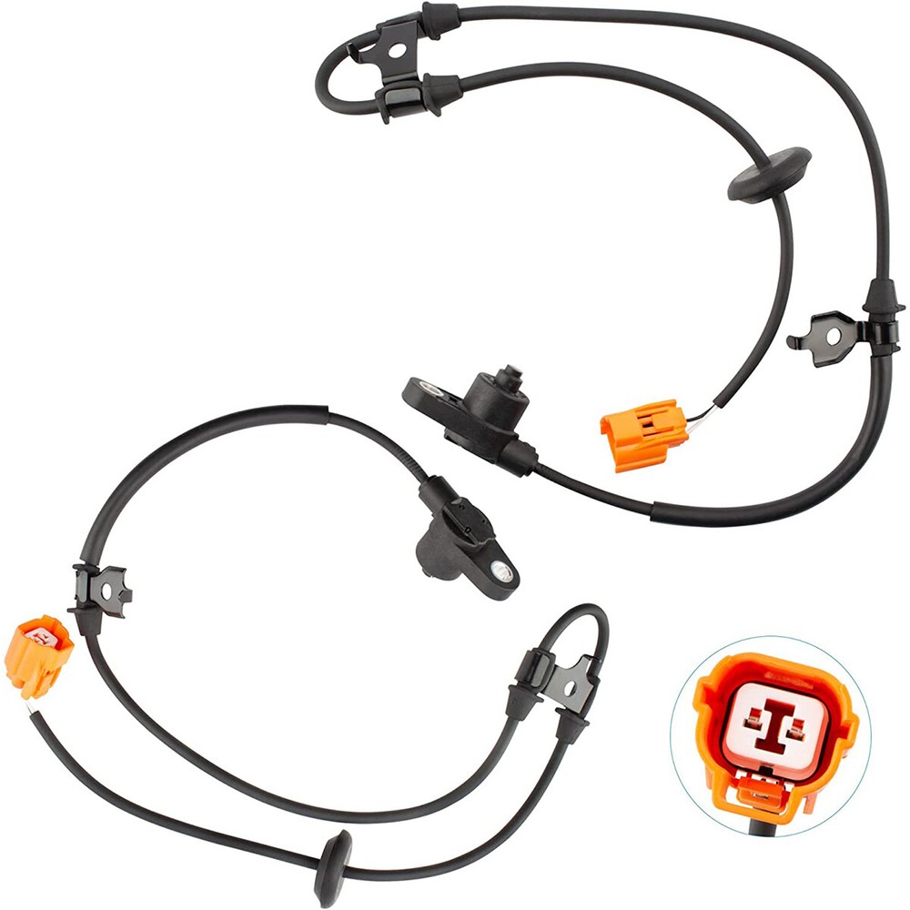 2Pcs Front Right & Left side ABS Wheel Speed Sensor For 1999-2004 Honda Odyssey