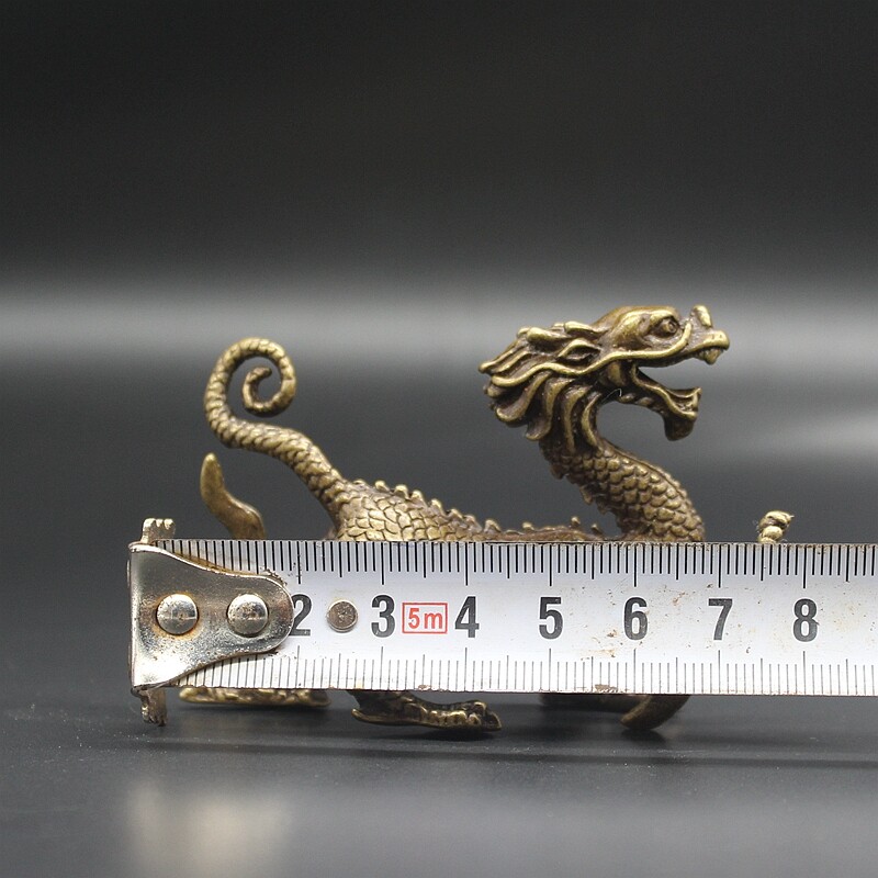 Brass Chinese Four Holy Beast Statue Set Decor