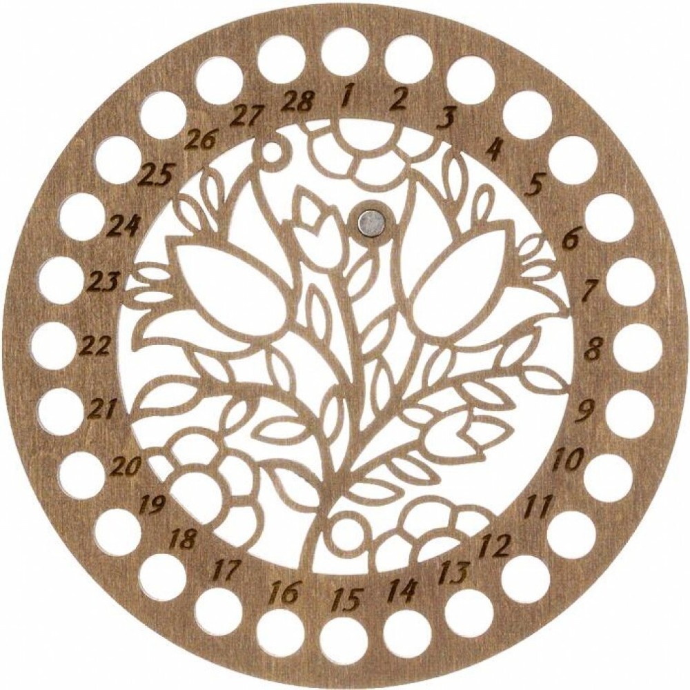 Plywood Thread Organizer Floss Organizer