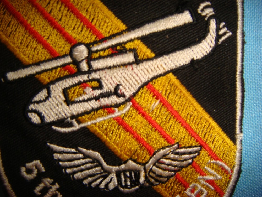 VIETNAM WAR PATCH, US 5th SF Grp ( ABN) COMMAND & CONTROL