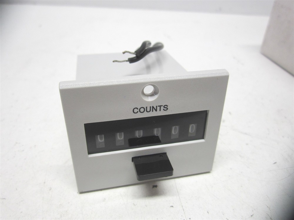 Trumeter (P2-4906) 6 Digit Wheel Display Totalizer with Manual Reset