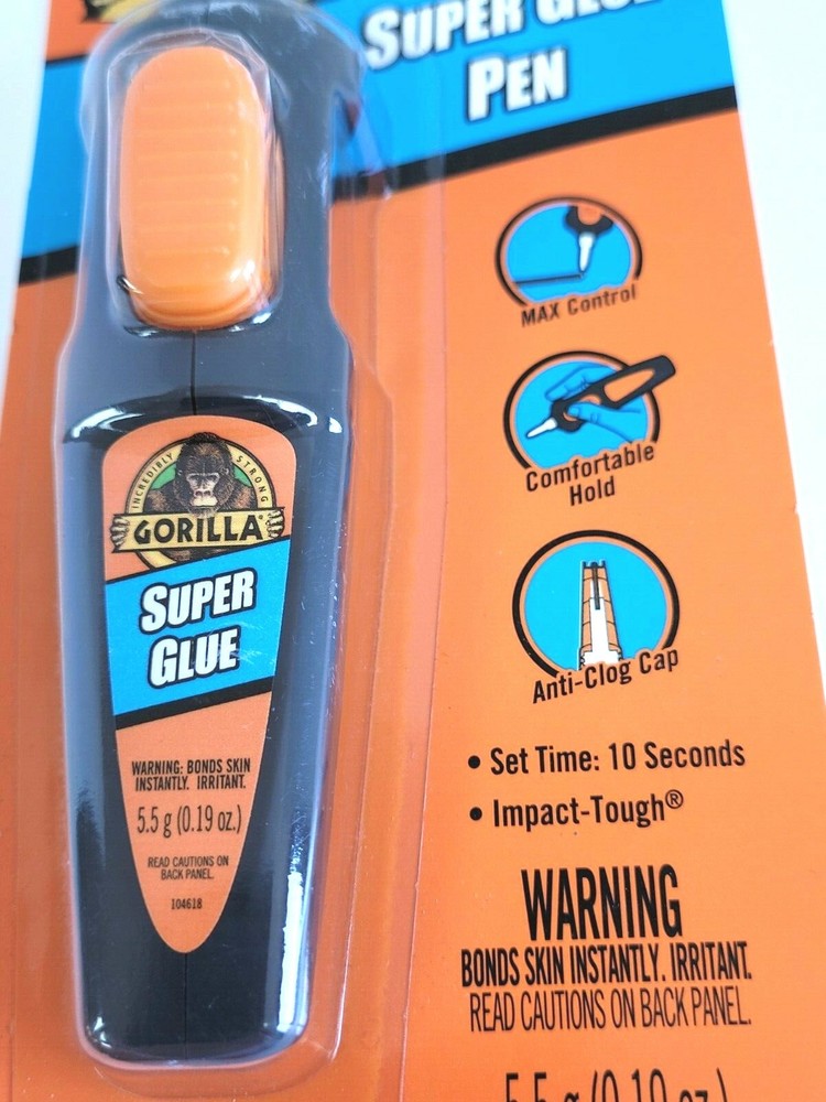 GORILLA SUPER GLUE PEN 5.5 GRAM - NEW!