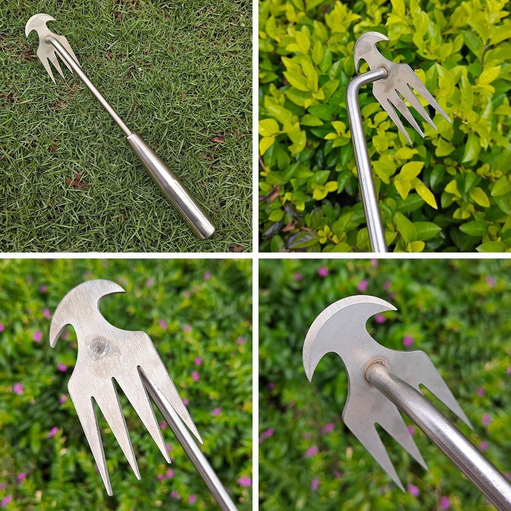 Weed Puller Tool, Weeding Tools Gardening ,Detachable Handle for Easy Carrying a