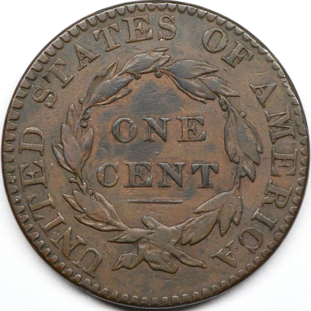 1822 large cent