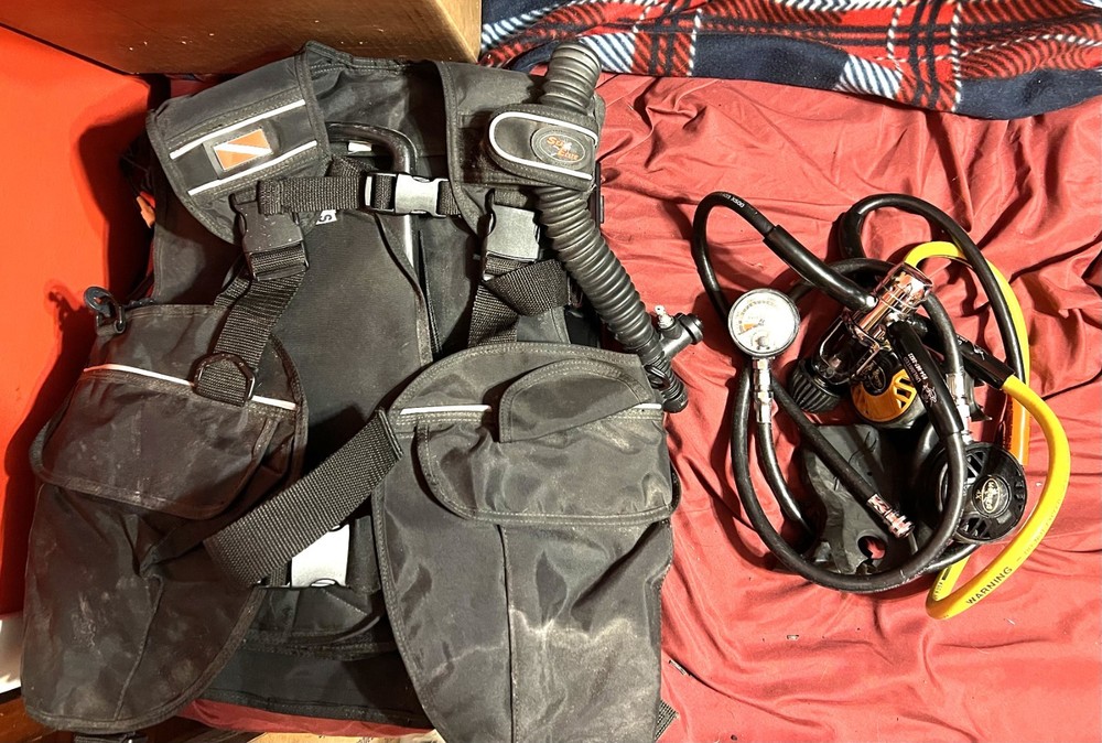 Scuba BC and regulator - used