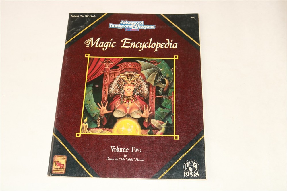 THE MAGIC ENCYCLOPEDIA VOLUME TWO 2 - AD&D 9421
