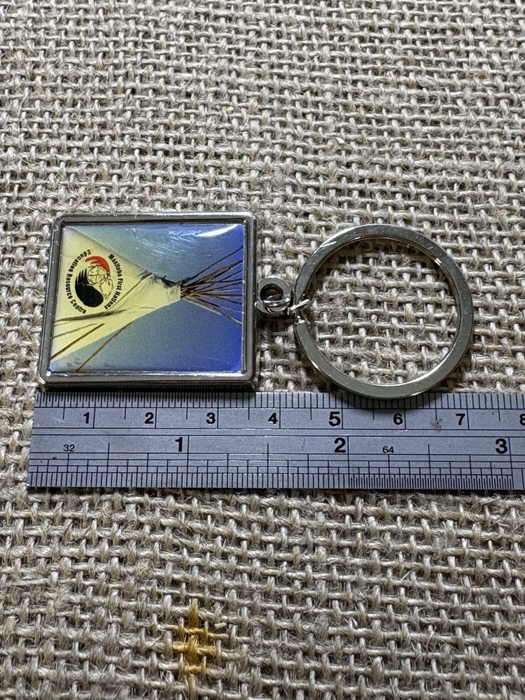 Manitoba First Nations Education Resource Centre Keychain Keyring ***READ