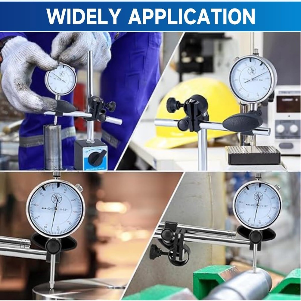 Dial Indicator with Magnetic Base Point Precision Inspection Set Dial Test US