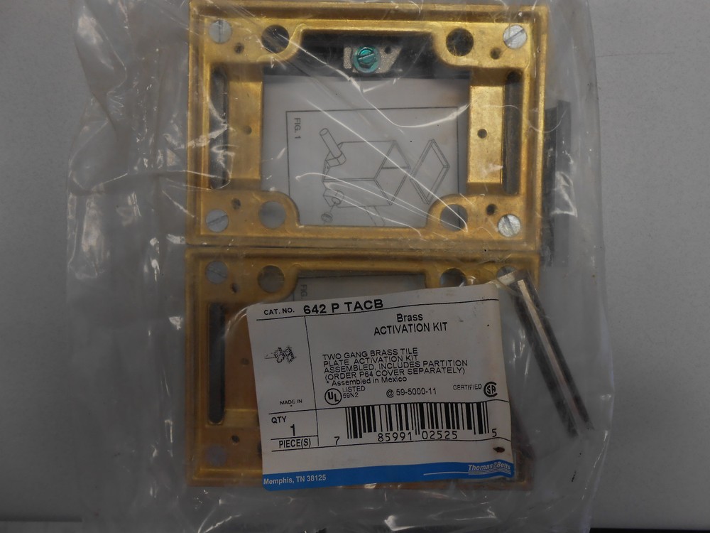 THOMAS & BETTS BRASS ACTIVATION KIT 642PTACB