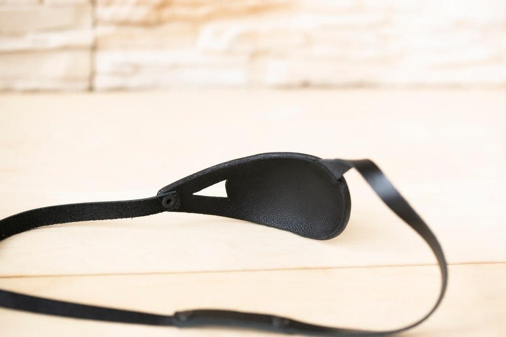 Eye Patch, Leather Eye Patch, Slim Eye Patch, Unisex Eye Patch, One Eye