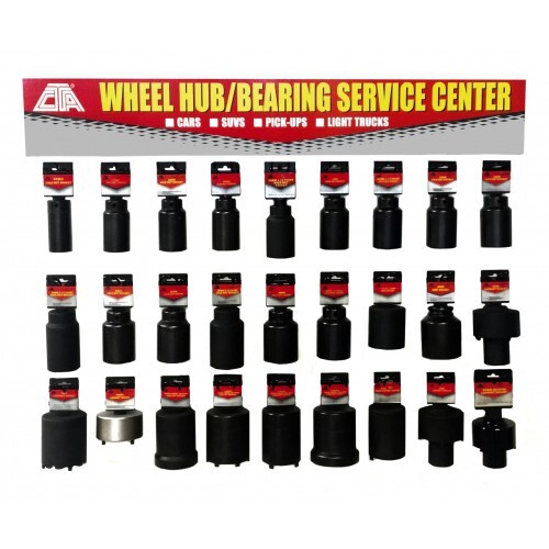 37100 Axle Nut & Locknut Socket Asst