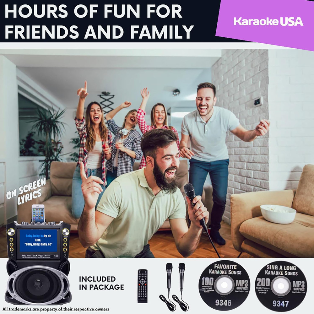 GF844 Bluetooth Karaoke Machine