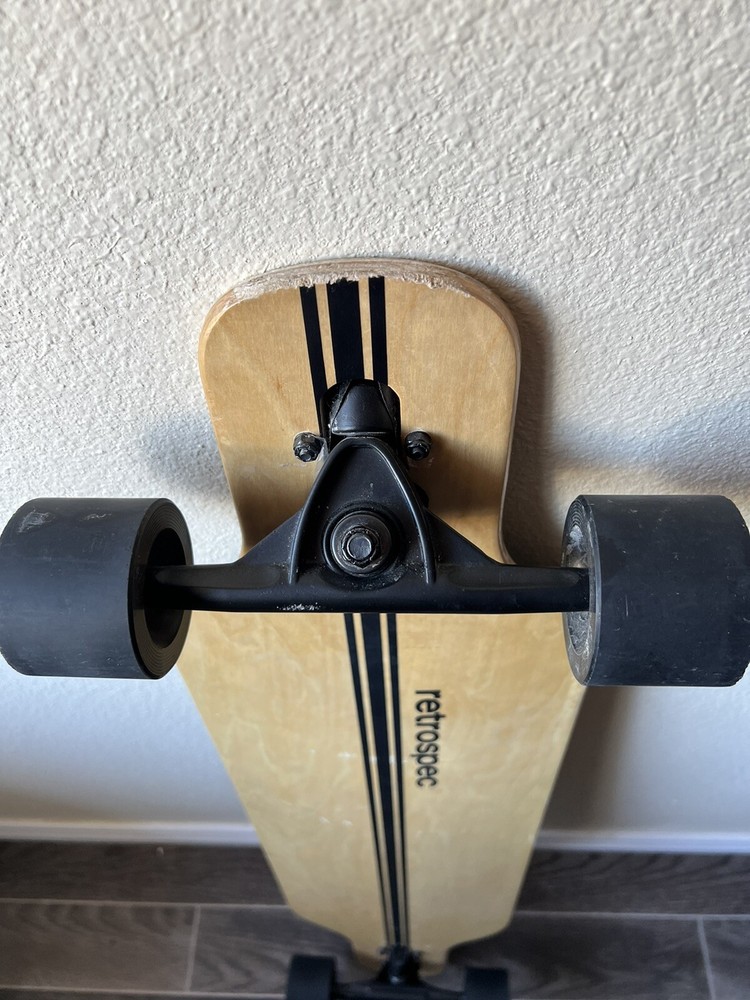 RETROSPEC NEW Skateboard Complete Longboard 41" Rift Drop Through Maple Tange...