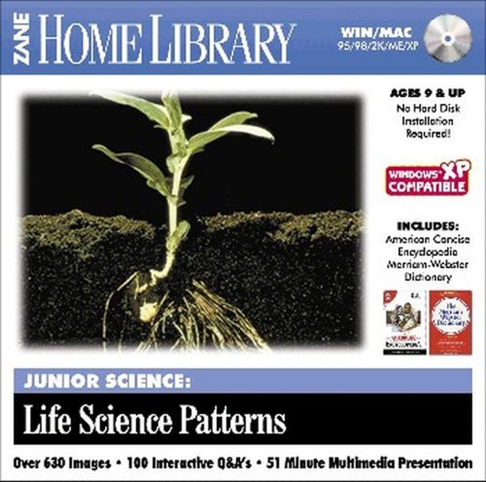 Age 9+ Junior Science Life Science Patterns PC Windows Sealed New