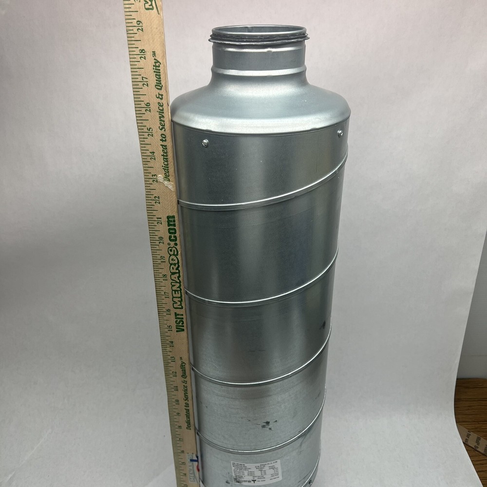 LD4 8" ROUND GALVANIZED STEEL SILENDER