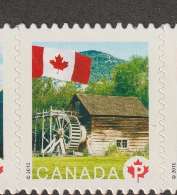 CANADA 2010 #2355i Permanent: Flag Over Mills - Unused