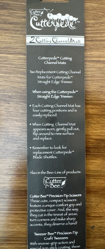 EK Success Cutter Bee Cutterpede Cutting Channel Mats 2 Pack
