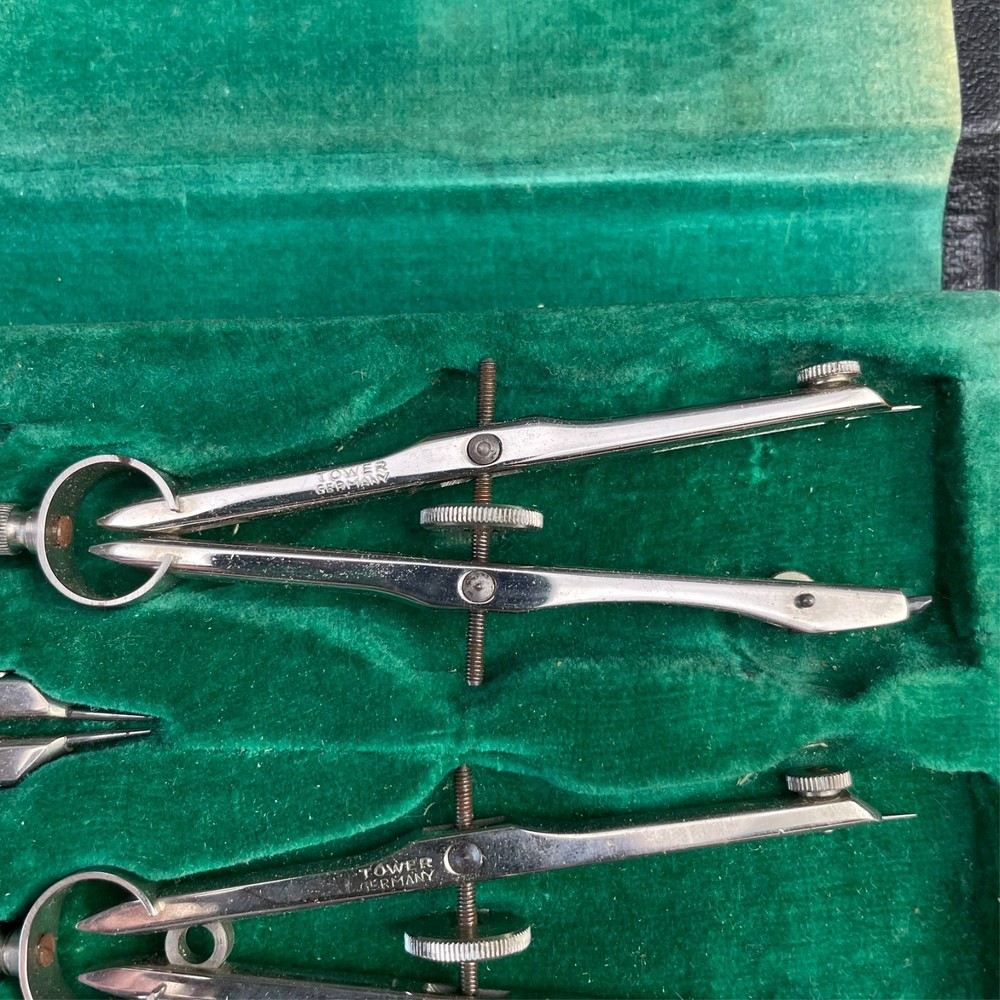 Vintage Tower Drafting Set Germany