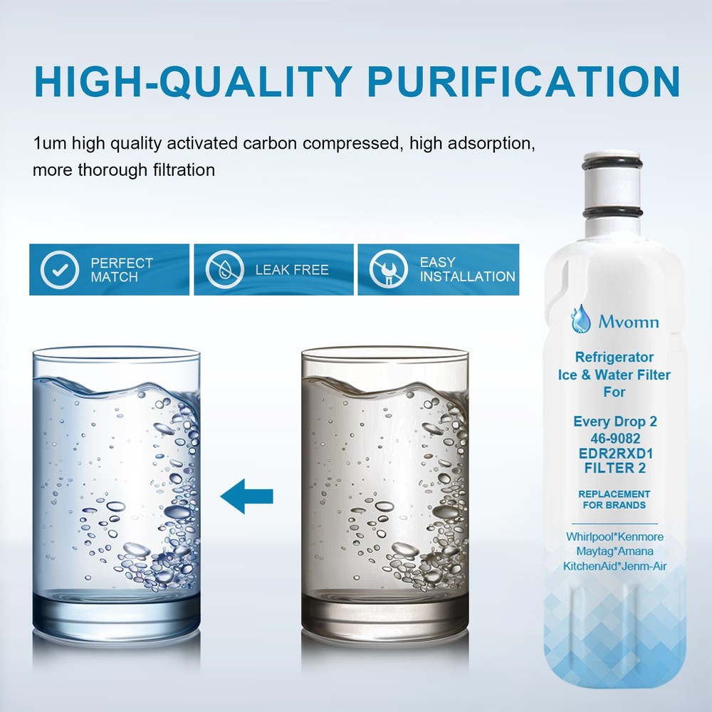 6 Pack For Kenmore 9082 Replacement Refrigerator Water Filter 469082 9903