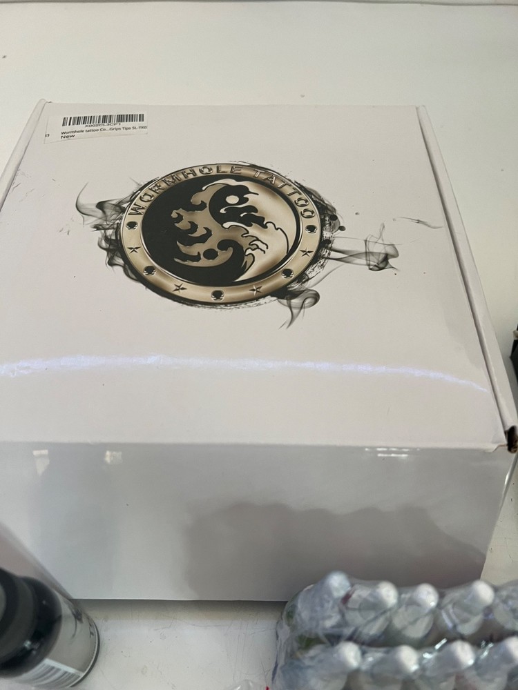 NEW OPEN BOX WORMHOLE TATTOO KIT