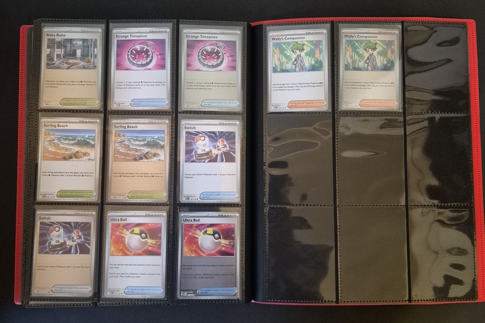Mega Evolution 100% Complete Master Base Set with C/UC/H/RH & EXs