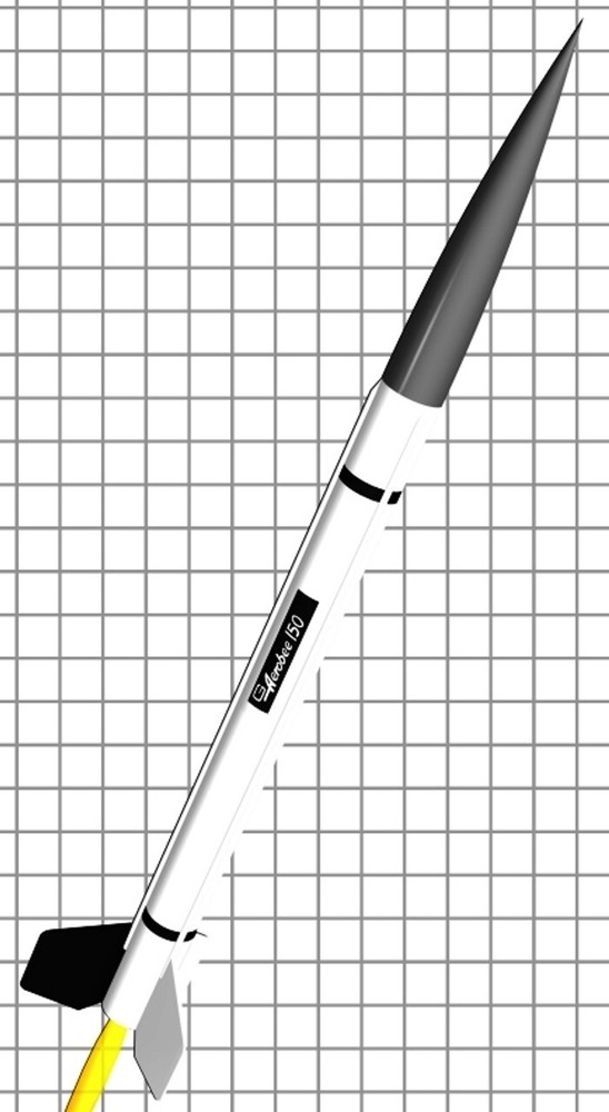 Semroc Flying Model Rocket Kit Aerobee 150™ KD-3