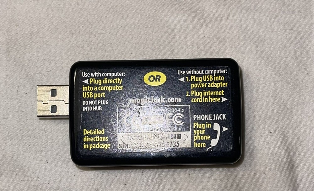 OPEN BOX MagicJack Plus Local Long Distance Calling NOT TESTED