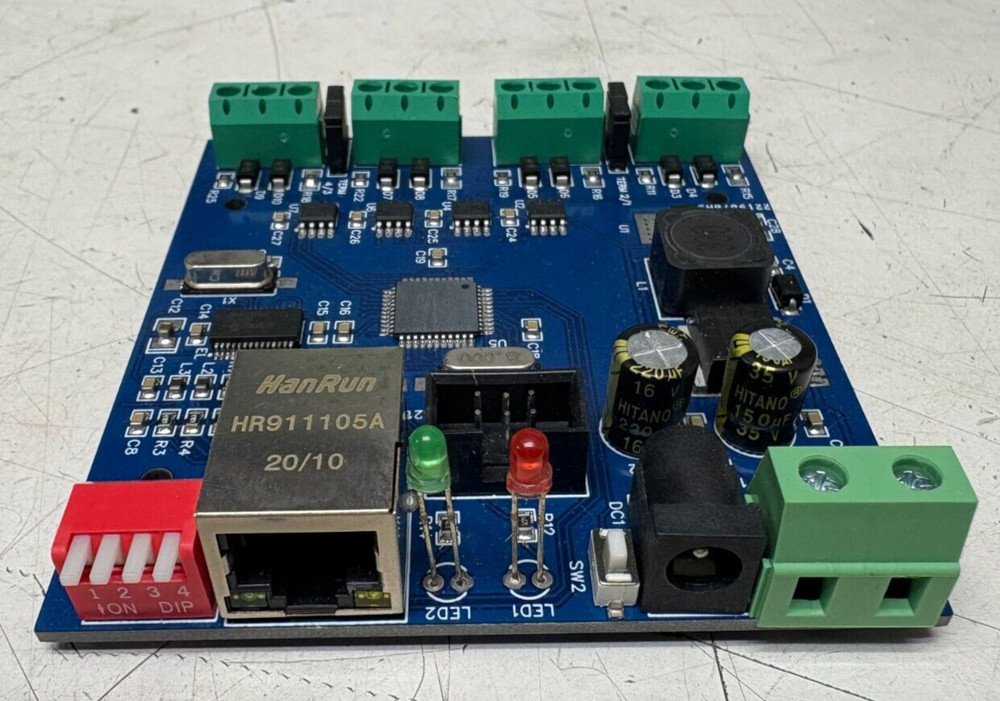Radig Quad DMX Artnet Node PCB Module Artnet - DMX 4 Universe