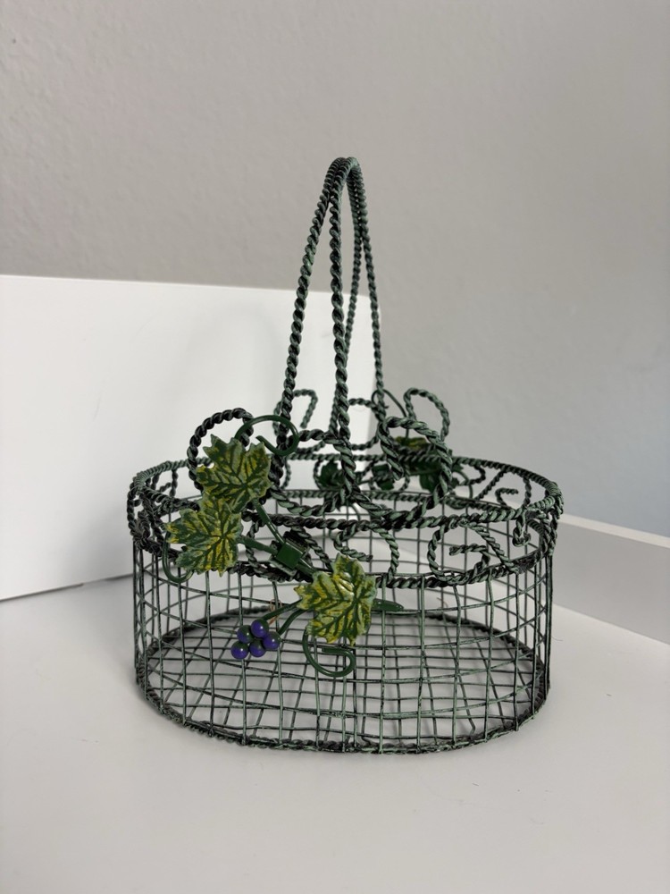 Cute Decorative Grape Basket