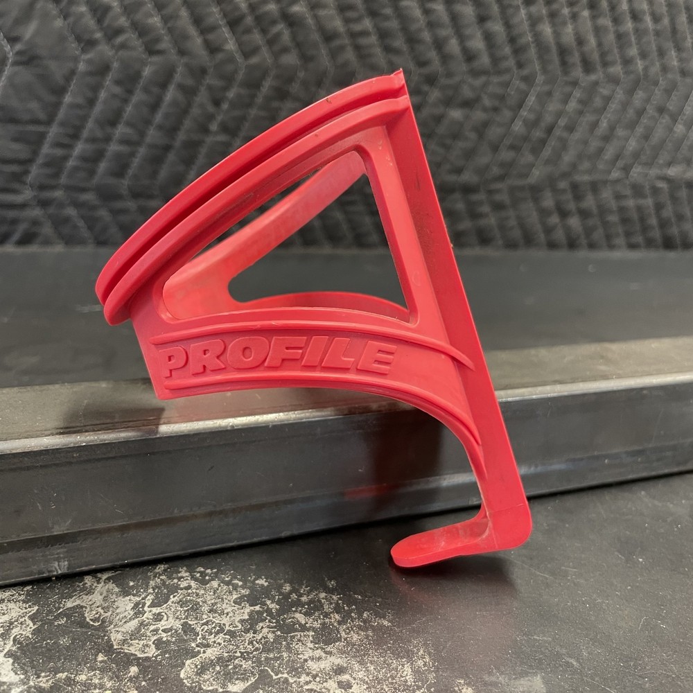Vintage Red Profile Bottle Cage - Used