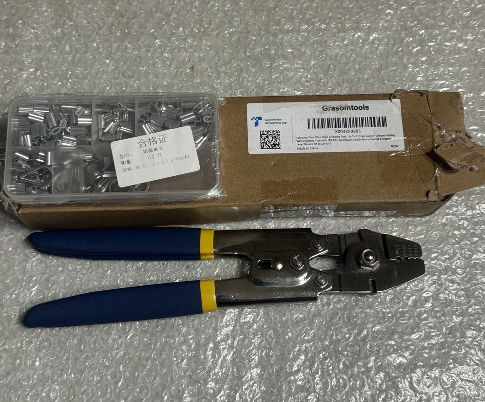 Grasomtools Crimping Tool And extra -CHA