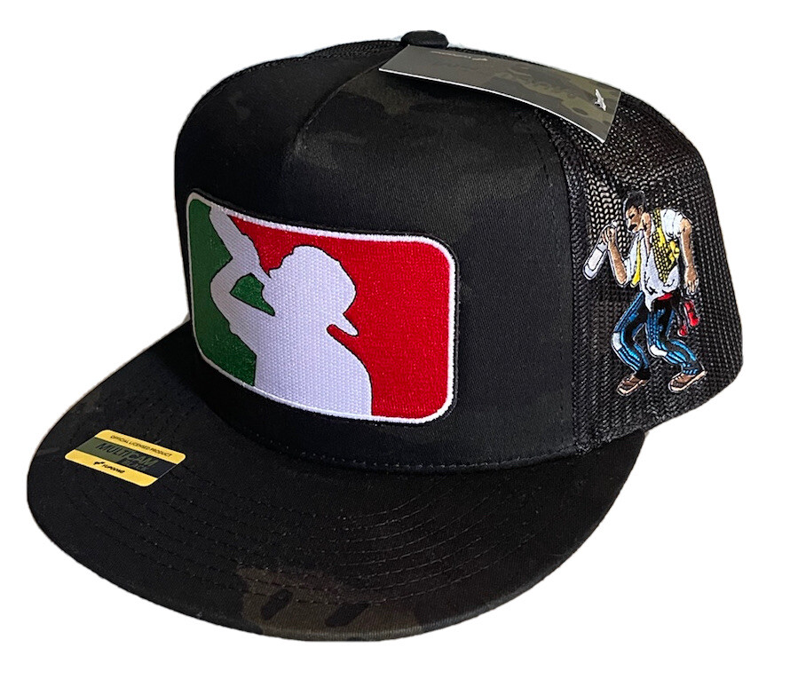 EL BORRACHO HAT MULTICAM BLACK MESH HAT NEW