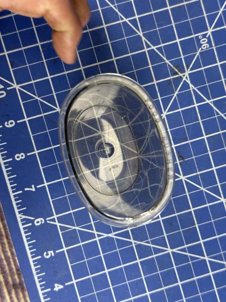 Cuisinart Food Processor Pusher clear oval