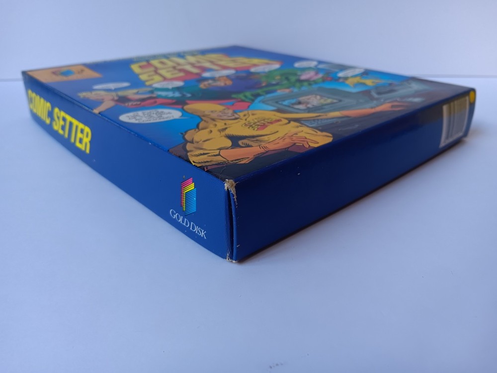 Amiga Comic Setter Computer Software Tested/Works Gold Disk Commodore