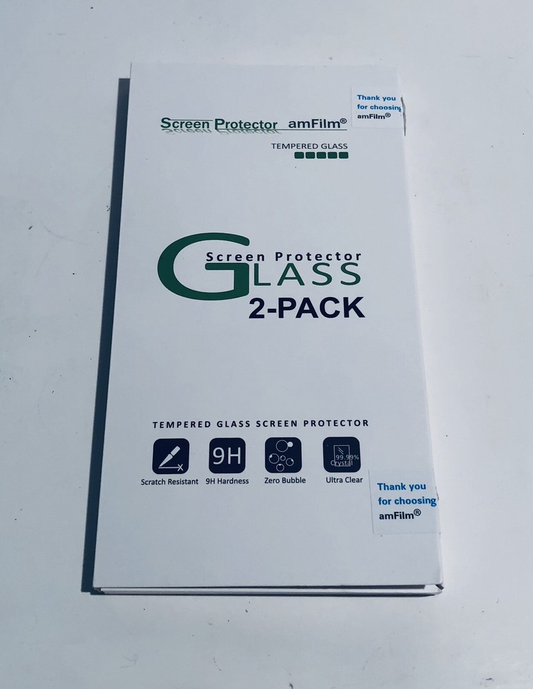 amFilm Nintendo Switch Premium Tempered Glass Screen Protector 2 Pack