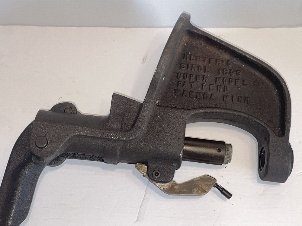 Herters Super Model 3 Reloading Press Swagging Press Reforming Pat Pend🌺🌺