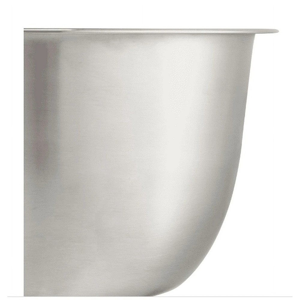 Mainstays SS 3QT Multi-Use Mixing Bowl for Prepping, Serving or Storage