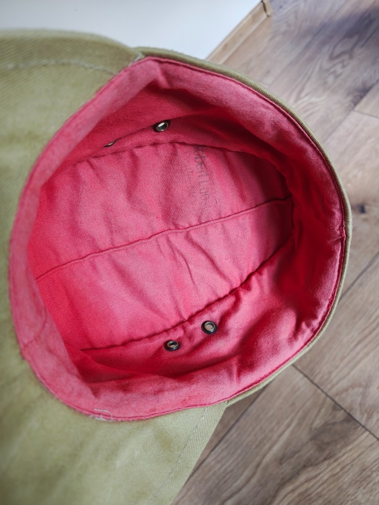 WW2 GERMAN WH OFICER AFRIKACORP HAT