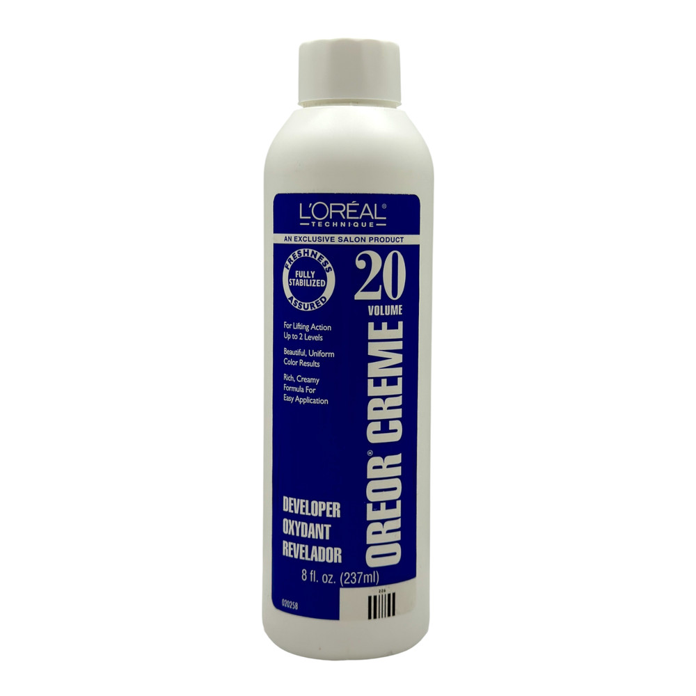 Loreal Oreor 20 Volume Crème Developer 8 oz • Professional Hair Color Developer