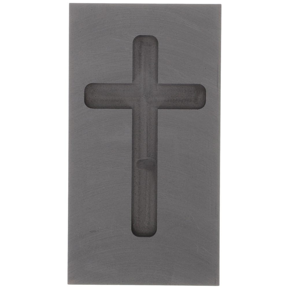 Graphite Casting Melting Ingot Cross Mold Industry Heart-shaped