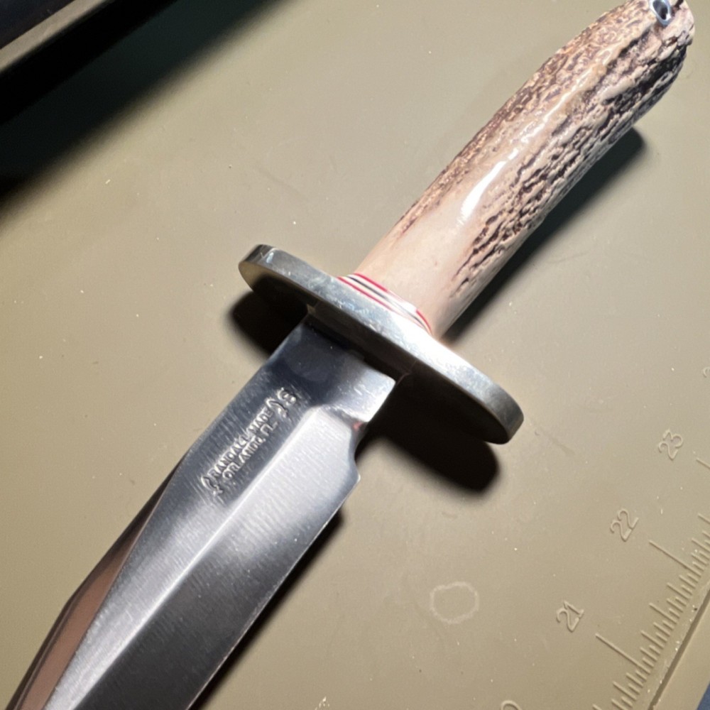 Randall Model 15 5 1/2” Blade w/ Stag Handle