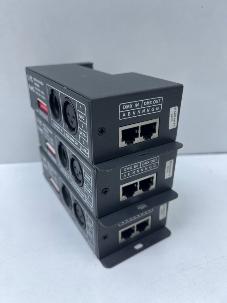 Lot 3 pcs 4CH CC DMX-PWM Decoder LT-840-350, without box