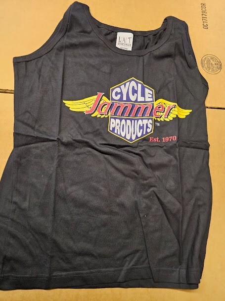 Ladies Size Medium Black Jammer Winged Tank Top
